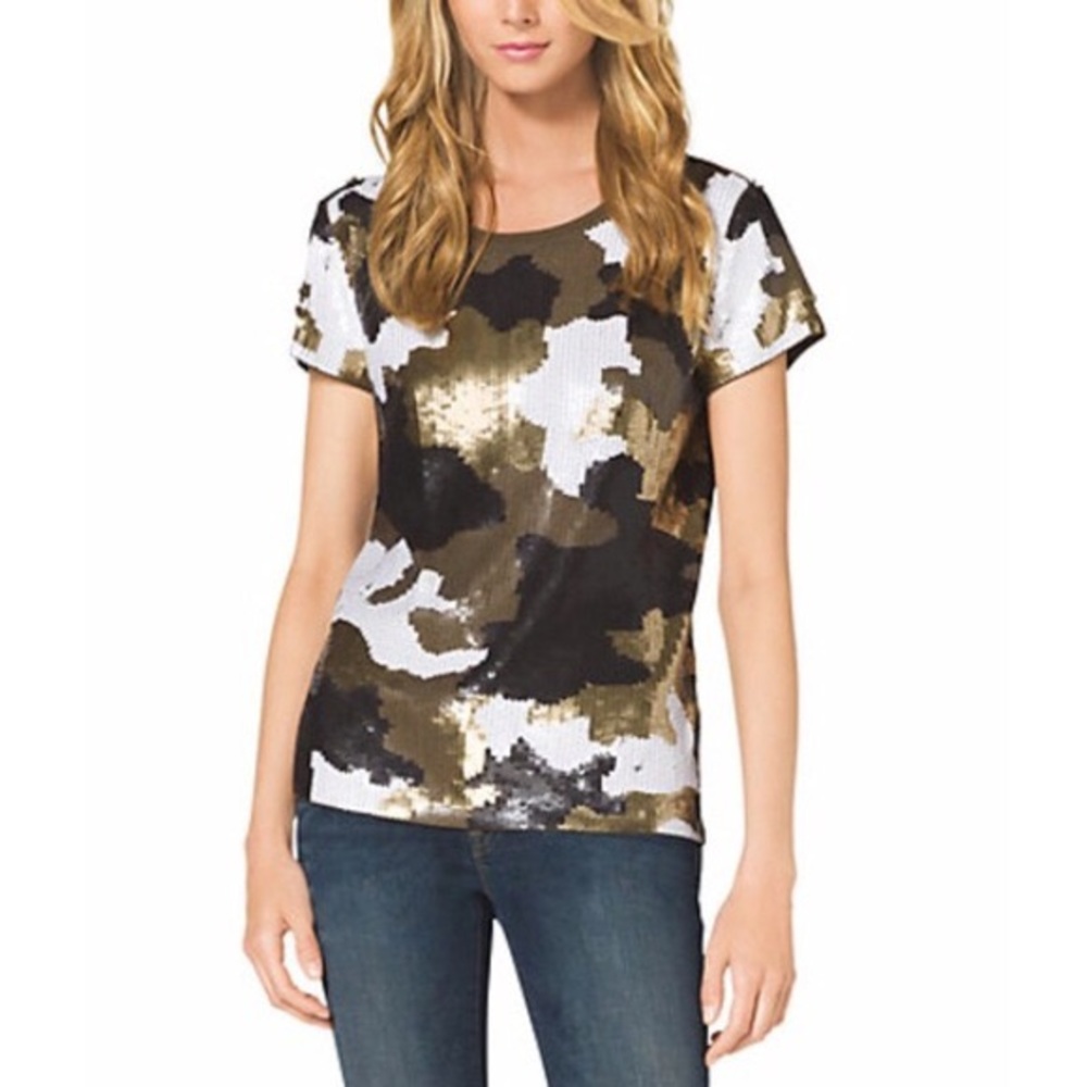 Michael Kors Army Sequence Shirt